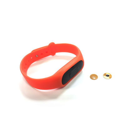 Pequeño forro del pegamento del diámetro 9m m de la pulsera de la pulsera de la etiqueta de NFC de FPC