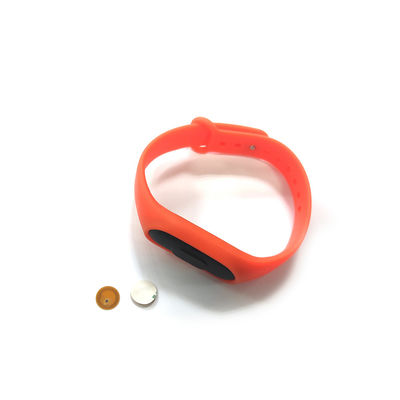 Pequeño forro del pegamento del diámetro 9m m de la pulsera de la pulsera de la etiqueta de NFC de FPC