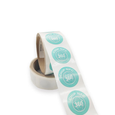NFC de la impresión en color RFID marca el material del ANIMAL DOMÉSTICO con etiqueta/PVC de la etiqueta de la etiqueta de NFC