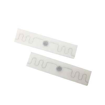 Etiquetas lavables a máquina de la etiqueta 20*86m m RFID del lavadero de la frecuencia ultraelevada de la tela RFID