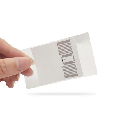 R6 etiqueta 80X45m m de la venta al por menor del microprocesador RFID para la gestión del consumo