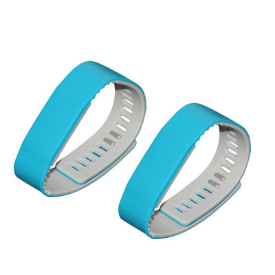 pulsera del silicio de la etiqueta RFID de la pulsera RFID de 125khz 13.56MHZ para el control de acceso