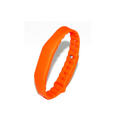 Pulsera ajustable del silicio de la etiqueta RFID de la pulsera RFID FM11RF08