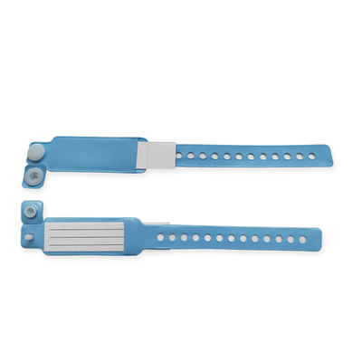 Etiqueta médica de la pulsera RFID del PVC para los pacientes con desordenes de la expresión del uno mismo