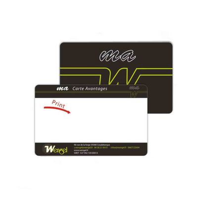 Tarjeta 58mm×89.6m m de ISO14443A Smart IC 100000 veces reescribibles