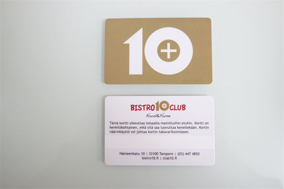 El PVC biodegradable de YURI RFID Smart carda respetuoso del medio ambiente