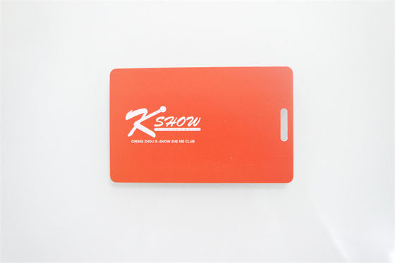 material de embalaje del PVC de la tarjeta 13.56MHZ de 85.5*54*0.84m m M1 RFID