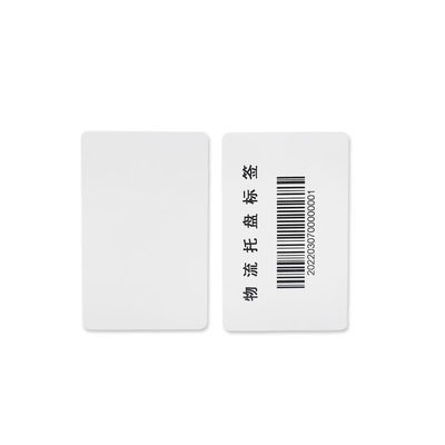 La plataforma RFID de la logística marca el arreglo para requisitos particulares personalizado 80*25m m de la tarjeta con etiqueta