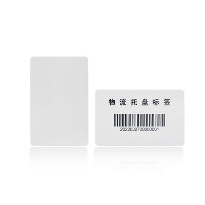 La plataforma RFID de la logística marca el arreglo para requisitos particulares personalizado 80*25m m de la tarjeta con etiqueta
