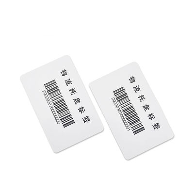 La plataforma RFID de la logística marca el arreglo para requisitos particulares personalizado 80*25m m de la tarjeta con etiqueta