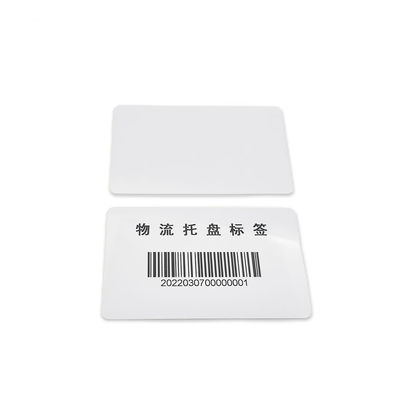 La plataforma RFID de la logística marca el arreglo para requisitos particulares personalizado 80*25m m de la tarjeta con etiqueta