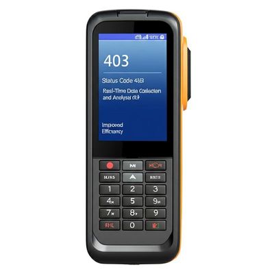Handheld UHF RFID Reader with Status Code 403 for Real-Time Data Collection and Anti Metal RFID Tag