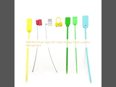 La atadura de cables de la frecuencia ultraelevada de las etiquetas inteligentes de IP68 RFID marca a la gestión de logística con etiqueta plástica