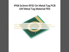 Etiqueta RFID de alta frecuencia en metal con compatibilidad de doble frecuencia y soporte para lector RFID portátil para transmisión segura de datos