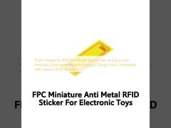 Etiqueta RFID de alta frecuencia en metal para una gestión de inventario rápida y precisa con diseño robusto y compatible con varios lectores RFID