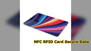 Tarjeta NFC RFID 100k ciclos 10 años de datos