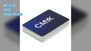 Tarjetas CMYK NFC RFID 13,56 MHz 216 chips