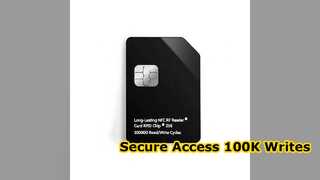 Tarjeta NFC RFID 100K escribe acceso seguro